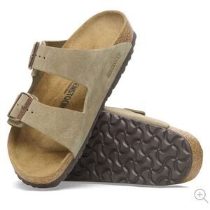 Womens Birkenstock Arizona Suede Sandal women’s 10 men’s 8